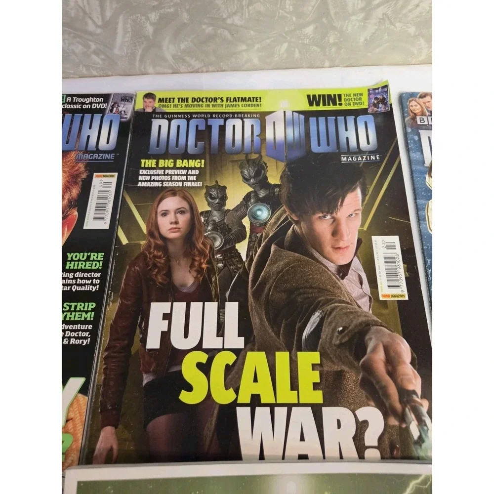 Doctor Who BBC Magazine Lot Of 6 Sci-Fi Mystery